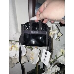 NWT LeSportsac MIRROR MICRO BAG Tiny Cutesy Little Girl Charm Crossbody Mini New